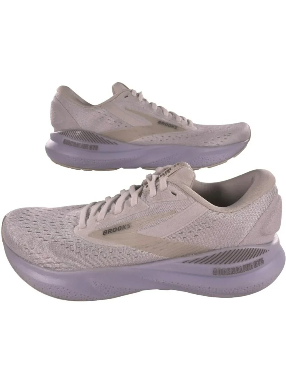 Brooks Adrenaline GTS 24 Running Shoes White/Oyster/Alloy Women's Size 10 NEW